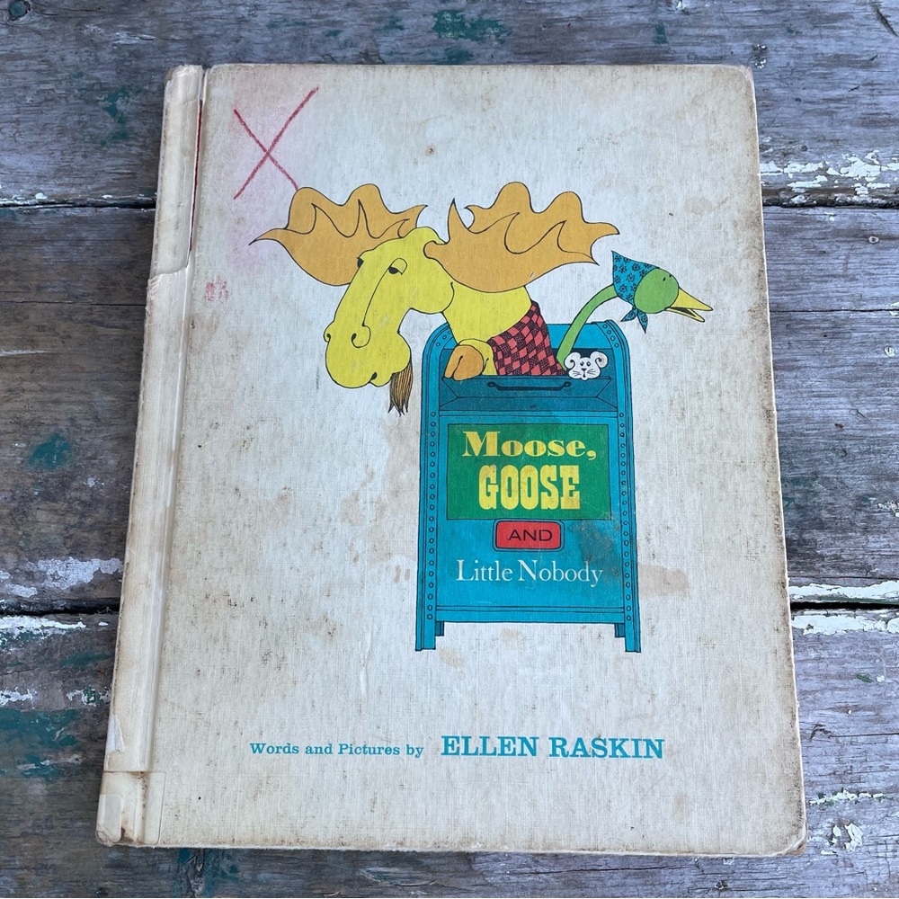 Moose goose and little nobody Hardback book